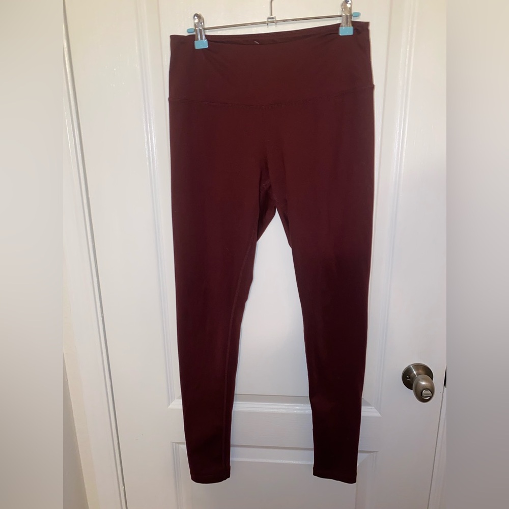 Zella Deep Red Leggings